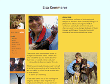 Tablet Screenshot of lisakemmerer.com